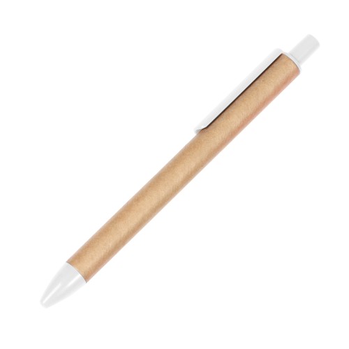 Articulo Escritura Boligrafo Ecologico Kufa. BL-097B Blanco (BL097B - articulo promocional)