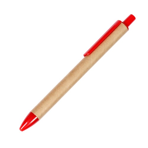 Articulo Escritura Boligrafo Ecologico Kufa. BL-097R Rojo (BL097R - articulo promocional)