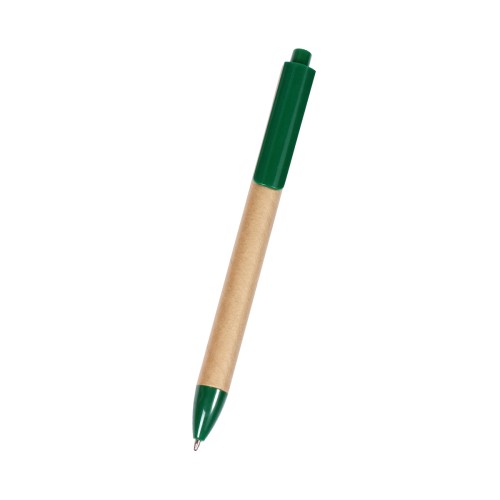 BL-097_01-5 Articulo Escritura Boligrafo Ecologico Kufa. BL-097Y Amarillo (BL097Y – articulo promocional)