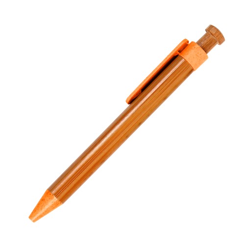 Articulo Escritura Boligrafo de Bambu Jena. BL-111O Naranja (BL111O - articulo promocional)
