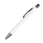Articulo Escritura Boligrafo en Aluminio Estambul. BL-112B Blanco (BL112B - articulo promocional)