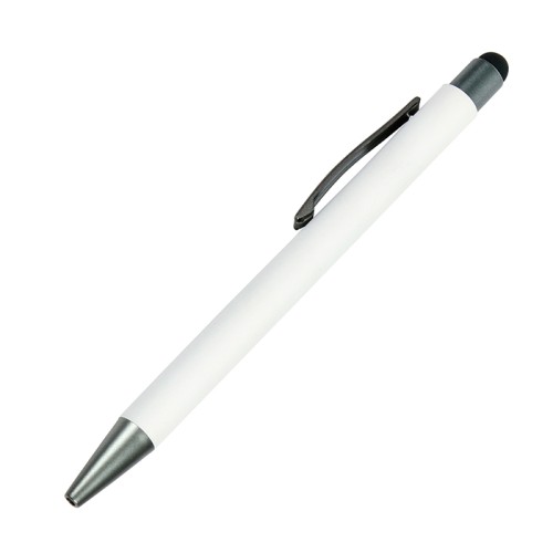 Articulo Escritura Boligrafo en Aluminio Estambul. BL-112B Blanco (BL112B - articulo promocional)