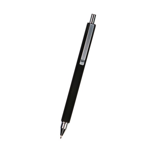 BL-123_01-2 Articulo Escritura Boligrafo de Aluminio Konya. BL-123R Rojo (BL123R – articulo promocional)