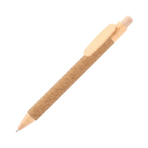 Articulo Escritura Boligrafo de Corcho Cantabria. BL-128BE Beige (BL128BE - articulo promocional)