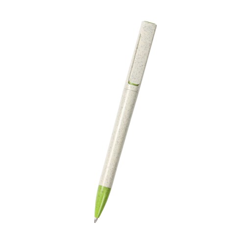 BL-135_01-2 Articulo Escritura Boligrafo en Fibra de Trigo Alcala. BL-135R Rojo (BL135R – articulo promocional)