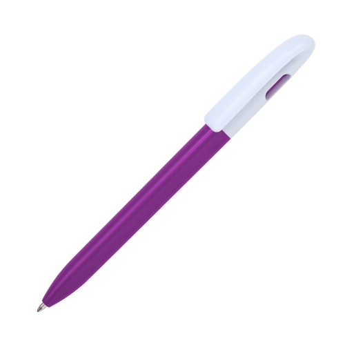 Articulo Escritura Boligrafode Plastico Cagliaria. BL-138M Morado (BL138M - articulo promocional)