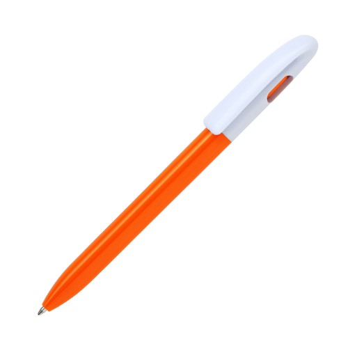 Articulo Escritura Boligrafode Plastico Cagliaria. BL-138O Naranja Oscuro (BL138O - articulo promocional)
