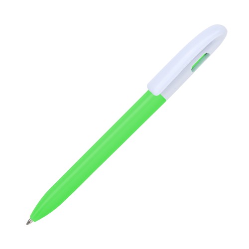 Articulo Escritura Boligrafode Plastico Cagliaria. BL-138V Verde Limon (BL138V - articulo promocional)