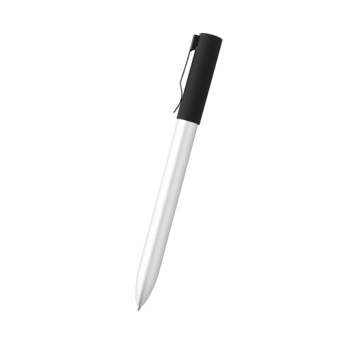 BL-161_01-2 Articulo Escritura Boligrafo Damasco. BL-161G Gris Oscuro (BL161G – articulo promocional)