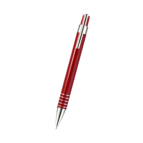 BL-164_01-2 Articulo Escritura Boligrafo Treviglio. BL-164S Plata (BL164S – articulo promocional)