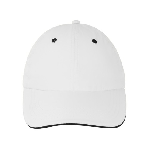 CAP-022-B_1 Gorra Gorra Dry Blanco CAP 022 B Blanco (CAP022B – poliester – articulo promocional)