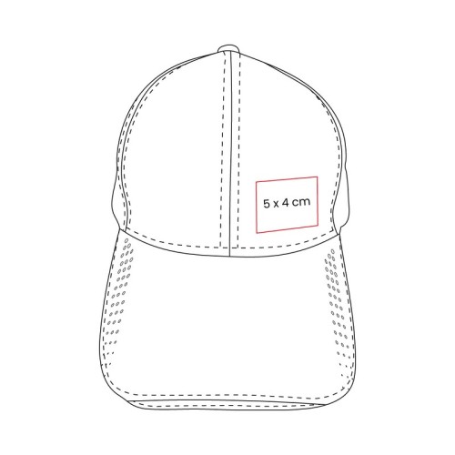 CAP-023-VECTOR-2 Gorra Gorra Luzo Azul CAP 023 A Azul (CAP023A – poliester – articulo promocional)