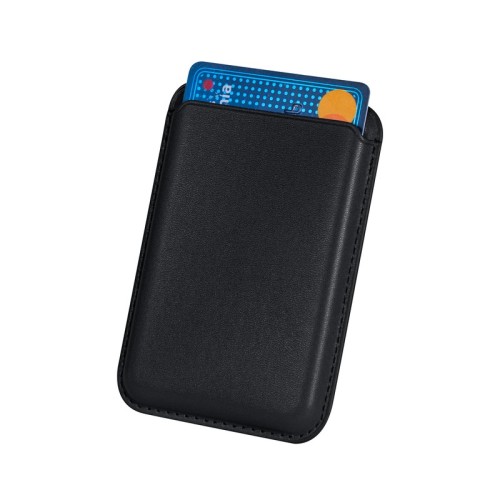 Accesorio Smartphone Tarjetero Karte Negro CEL 066 N Negro (CEL066N - curpiel - articulo promocional)
