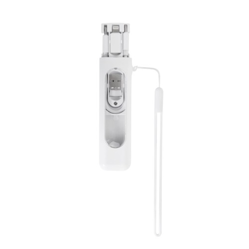 CEL-067-B_2 Cargador Multiconector Doel Blanco CEL 067 B Blanco (CEL067B – plastico / rubber – articulo promocional)