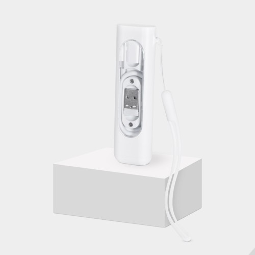 CEL-067 Cargador Multiconector Doel Blanco CEL 067 B Blanco (CEL067B – plastico / rubber – articulo promocional)