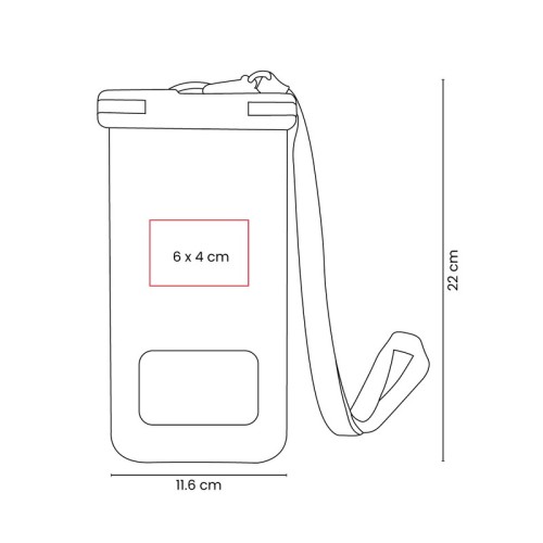 CEL-071-VECTOR Accesorio Smartphone Funda Spitz Negro CEL 071 N Negro (CEL071N – plastico / pvc – articulo promocional)