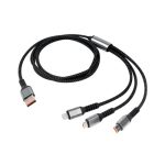 Cargador Cable Zaru Negro CEL 073 N Negro (CEL073N - plastico /metal - articulo promocional)