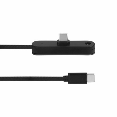 CEL-077-N_4 Cargador Cable Voltai Negro CEL 077 N Negro (CEL077N – plastico / metal – articulo promocional)