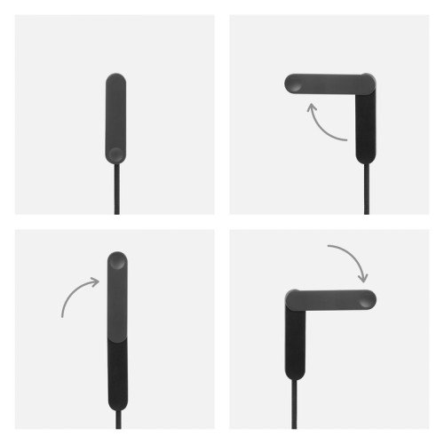 CEL-077-N_7 Cargador Cable Voltai Negro CEL 077 N Negro (CEL077N – plastico / metal – articulo promocional)