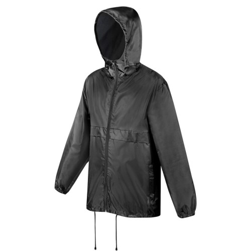 Chamarra Rompevientos Tubinga Negro Talla Xl CHM 013 N-XL Negro (CHM013N-XL - poliester - articulo promocional)