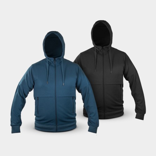 CHM-017-9 Chamarra Sudadera Urban Negro Talla Xxl CHM 017 N-XXL Negro (CHM017N-XXL – poliester / spandex – articulo promocional)