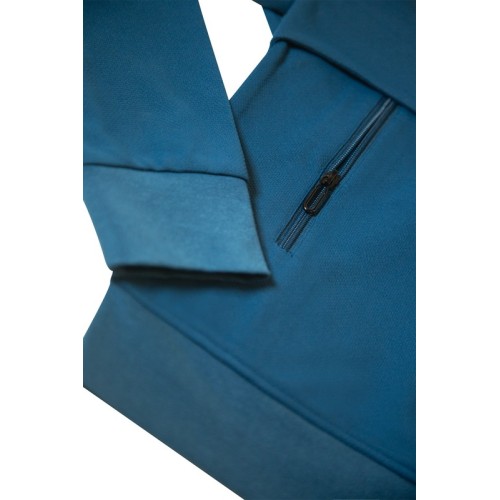 CHM-017-A_3-1 Chamarra Sudadera Urban Azul Talla L CHM 017 A-L Azul (CHM017A-L – poliester / spandex – articulo promocional)