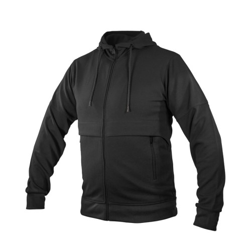 CHM-017-N_2-4 Chamarra Sudadera Urban Negro Talla Xxl CHM 017 N-XXL Negro (CHM017N-XXL – poliester / spandex – articulo promocional)