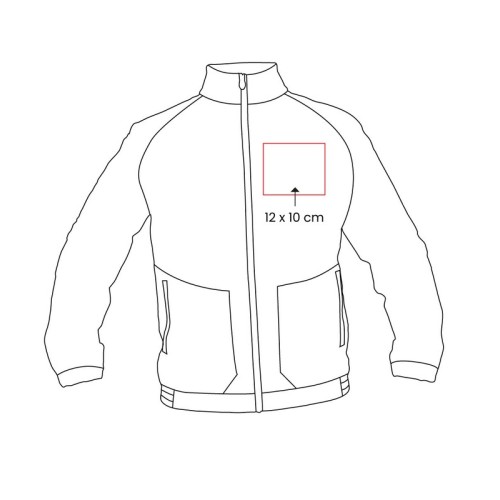 CHM-019-VECTOR-2 Chamarra Chamarra Hooky Negro Talla L CHM 019 N-L Negro (CHM019N-L – poliester – articulo promocional)