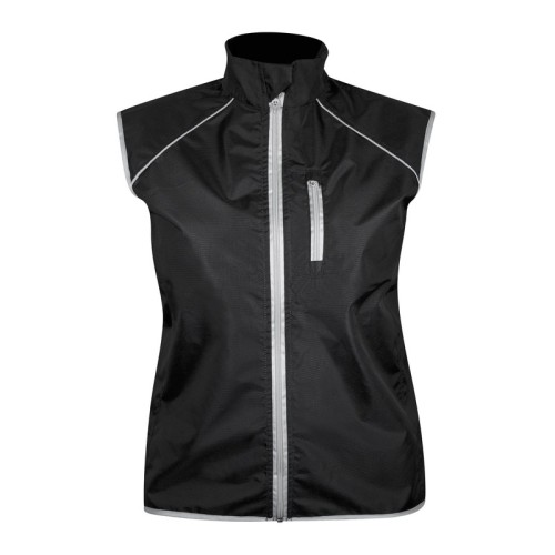 CHM-020-N_1-1 Chamarra Chaleco Kolesar Negro Talla L CHM 020 N-L Negro (CHM020N-L – poliester – articulo promocional)