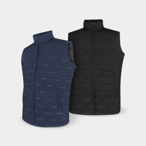CHM-022-3 Chamarra Chaleco Blix Azul Talla Xl CHM 022 A-XL Azul (CHM022A-XL – poliester – articulo promocional)