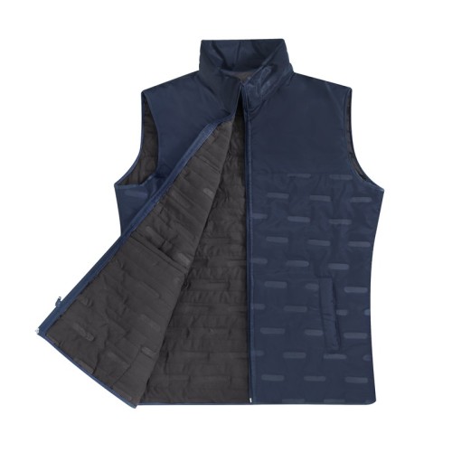 CHM-022-A_2-1 Chamarra Chaleco Blix Azul Talla Xl CHM 022 A-XL Azul (CHM022A-XL – poliester – articulo promocional)