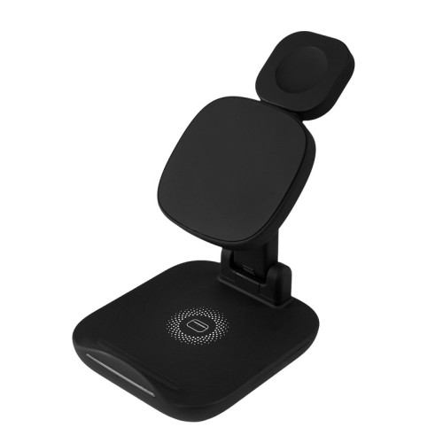 CRG-070-N_1 Cargador Multicargador Inalambrico Orano Negro CRG 070 N Negro (CRG070N – plastico – articulo promocional)