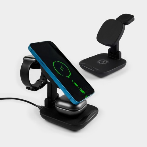 CRG-070 Cargador Multicargador Inalambrico Orano Negro CRG 070 N Negro (CRG070N – plastico – articulo promocional)