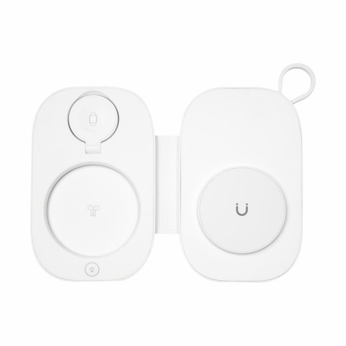 CRG-071-B_2 Cargador Multicargador Inalambrico Xeneo Blanco CRG 071 B Blanco (CRG071B – plastico – articulo promocional)