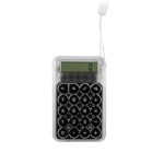 Calculadoras Calculadora Zuel Negro CT 421 N Negro (CT421N - plastico / asa de poliester - articulo promocional)