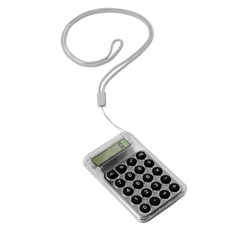 CT-421-N_1 Calculadoras Calculadora Zuel Negro CT 421 N Negro (CT421N – plastico / asa de poliester – articulo promocional)