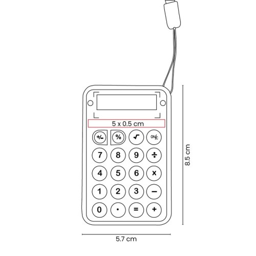 CT-421-VECTOR-2 Calculadoras Calculadora Zuel Negro CT 421 N Negro (CT421N – plastico / asa de poliester – articulo promocional)