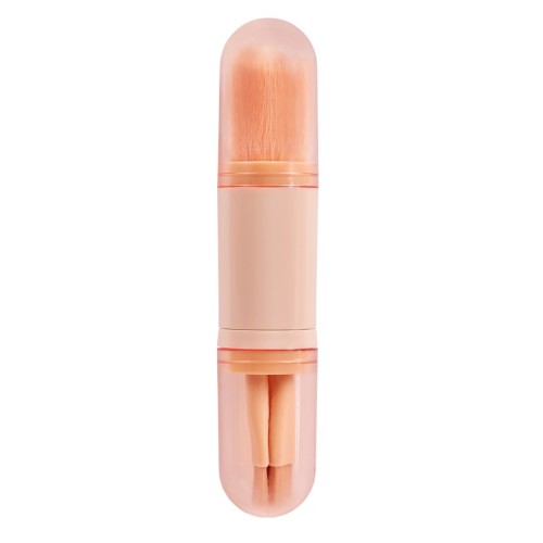 DAM-063-P_1 Brocha Maquillaje Set de Brochas Julia DAM 063 P Rosa (DAM063P – plastico – articulo promocional)