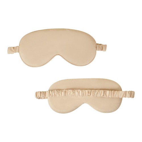 DAM-064-BE_3 Set Belleza Set de Descanso Marie Beige DAM 064 BE Beige (DAM064BE – poliester / fibra de bambu / elastico – articulo promocional)