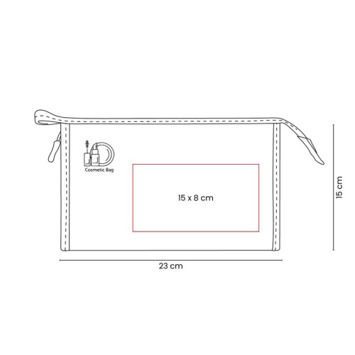 DAM-065-VECTOR Cosmetiquera Cosmetiquera Lora Verde DAM 065 V Verde (DAM065V – plastico pvc – articulo promocional)