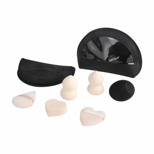 Set Belleza Set de Aplicadores Aurelii DAM 090 N Negro (DAM090N - pu / esponja / silicon / poliester - articulo promocional)
