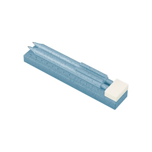 Articulo Escolar Set Escolar Uvira. DK-090A Azul Claro (DK090A - articulo promocional)