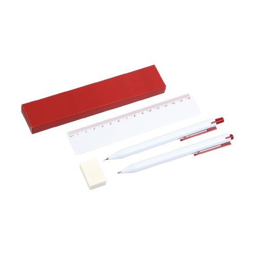 Accesorio Oficina Set Tamsalu. DK-112R Rojo (DK112R - articulo promocional)
