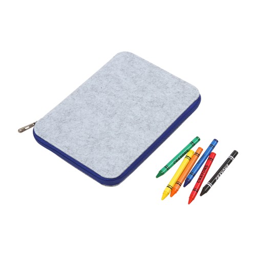 DK-124_01-2 Libreta Set Infantil Watten. DK-124G Gris (DK124G – articulo promocional)