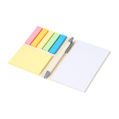 DK-125_01 Libreta Block de Notas Midfield DK-125BE Beige (DK125BE – articulo promocional)