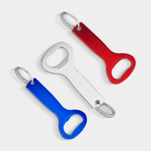 DPO-027 Llavero Multifuncional Llavero Destapador Lampung Negro DPO 027 N Negro (DPO027N – aluminio – articulo promocional)
