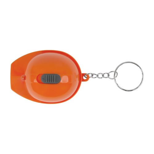 DPO-031-O_2 Llavero Multifuncional Llavero Destapador con Luz Aran Naranja DPO 031 O Naranja (DPO031O – plastico – articulo promocional)