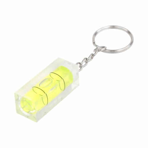 Llavero Multifuncional Llavero Nivelador Nori DPO 032 Y Amarillo (DPO032Y - acrilico / plastico / metal / nafta solvente - articulo promocional)