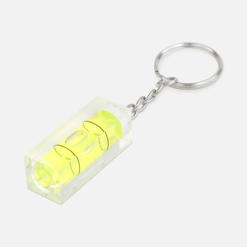 DPO-032 Llavero Multifuncional Llavero Nivelador Nori DPO 032 Y Amarillo (DPO032Y – acrilico / plastico / metal / nafta solvente – articulo promocional)