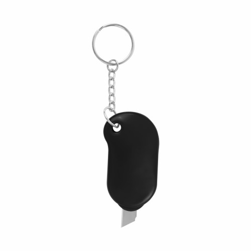 DPO-033-N_2 Llavero Multifuncional Llavero Cuter Lio Negro DPO 033 N Negro (DPO033N – plastico – articulo promocional)